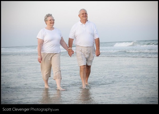 The Sellers' 50th wedding anniversary at Wrightsville Beach