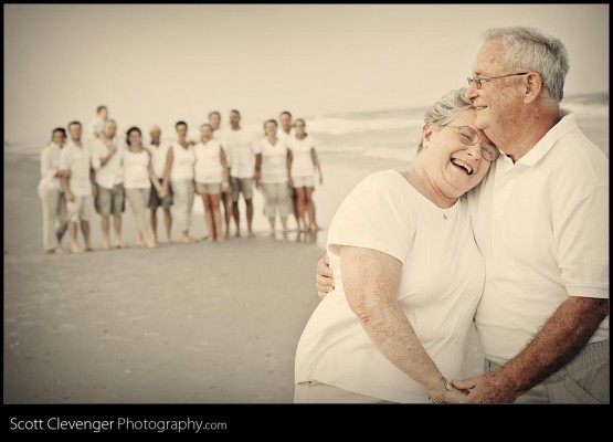 The Sellers' 50th wedding anniversary at Wrightsville Beach