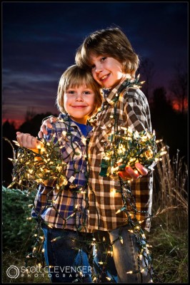 Custom Family Christmas Card - Scott Clevenger Photography