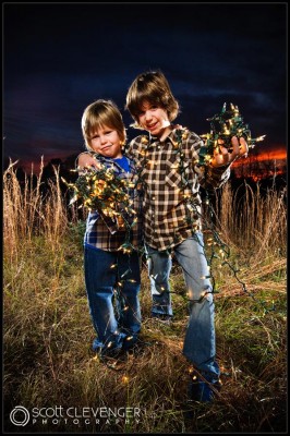 Custom Family Christmas Card - Scott Clevenger Photography