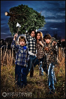 Clevenger family Christmas Card