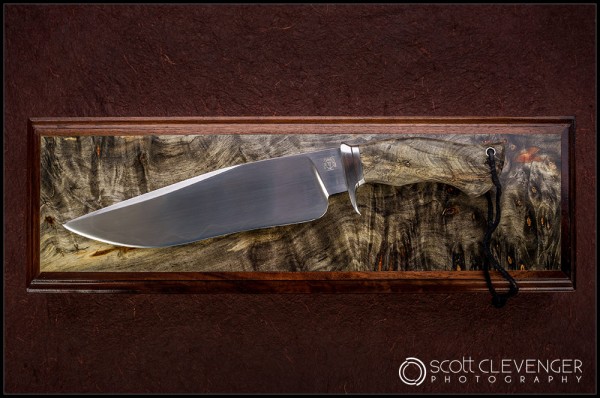 Gahagan Knives product photography by Scott Clevenger Photography